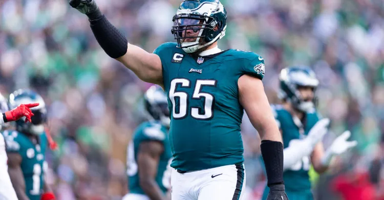 Lane Johnson Reacts to Eagles' Major Nick Sirianni Announcement