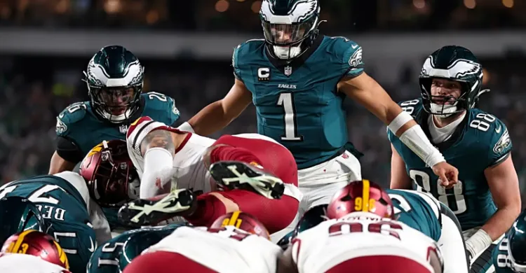 Commanders LB who was called offsides three times vs Eagles' Tush Push is at least being honest about why he wants the play banned