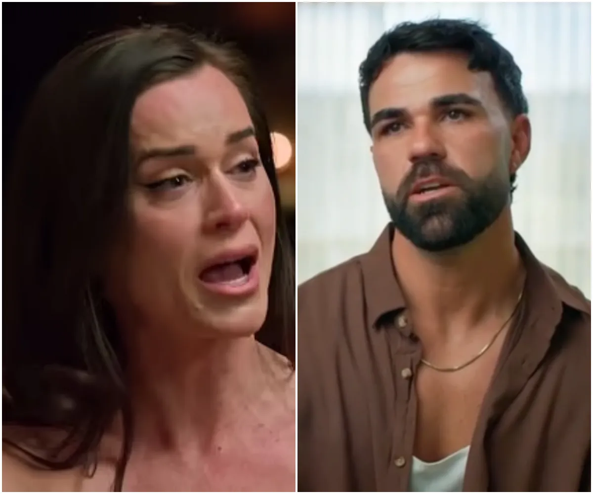 MAFS’s Sierah insists ‘footsie’ scandal with Adrian was just her ‘repositioning her body’ - suong