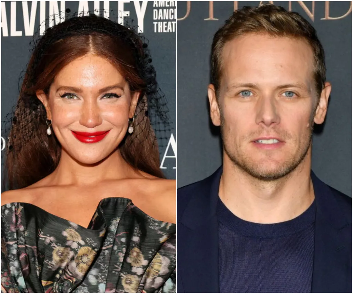Brynn Whitfield drops “bedroom hints” as she returns to the very London hotspot where she once locked lips with Sam Heughan – a bargain-bin romance PR stunt wrapped in a white robe and a flirty caption ... - suong