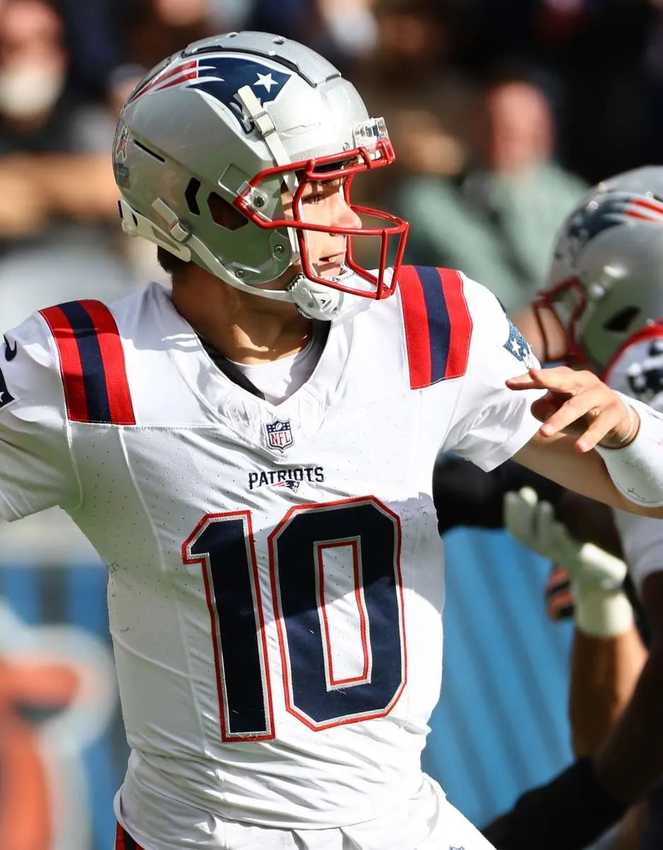Patriots fans are already playing defense on Drake Maye's brutal OTAs