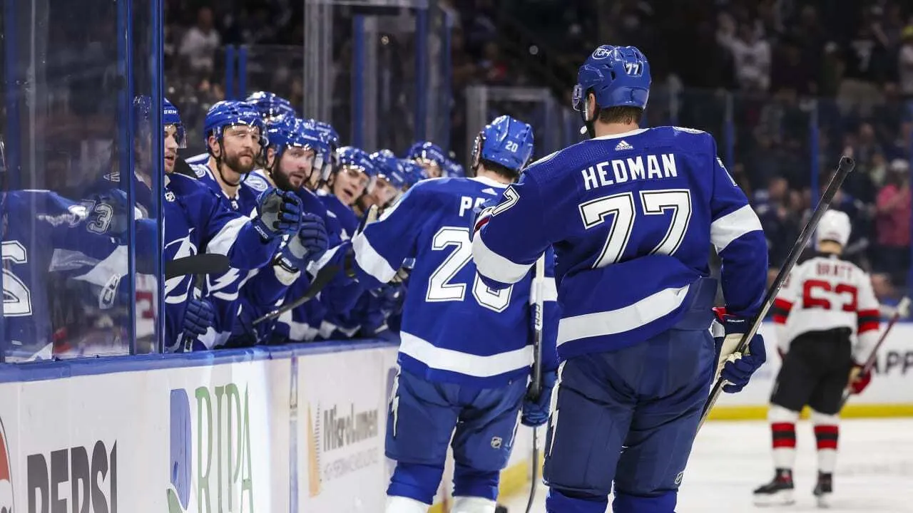 A review of Victor Hedman's first season as captain of the Tampa Bay Lightning