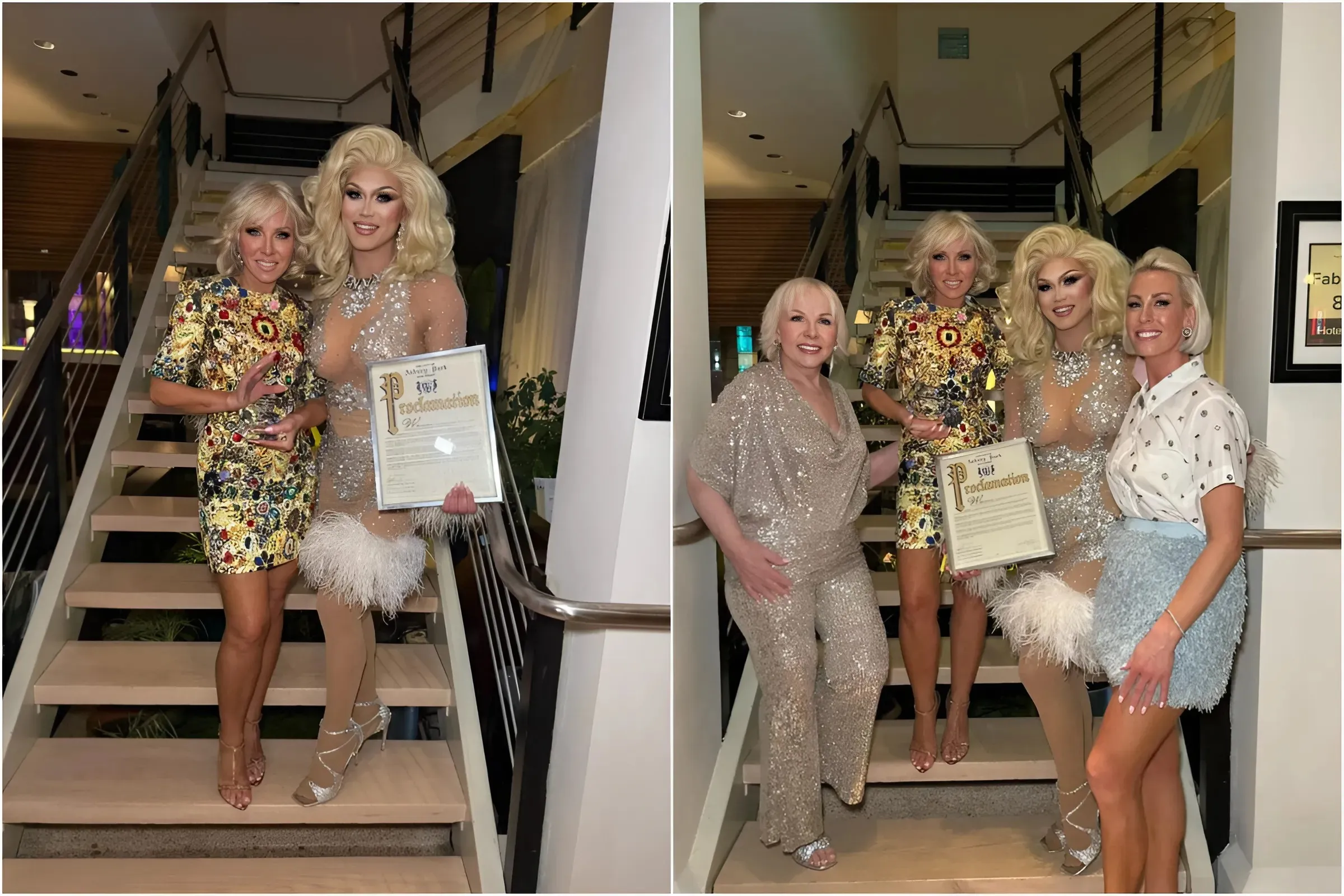'Real Ally of New Jersey' Margaret Josephs and Crystal Envy Recognized at Paradise NJ Drag Day of Visibility in Asbury Park! trucc