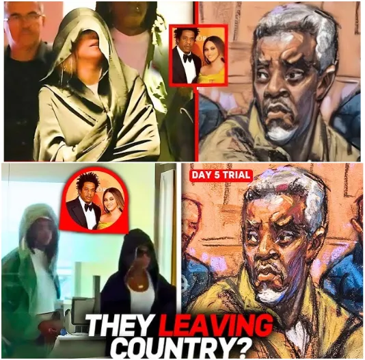 Beyoncé and Jay Z were targeted after the Diddy incident announced the recording, causing the public to shock - are they leaving the country?