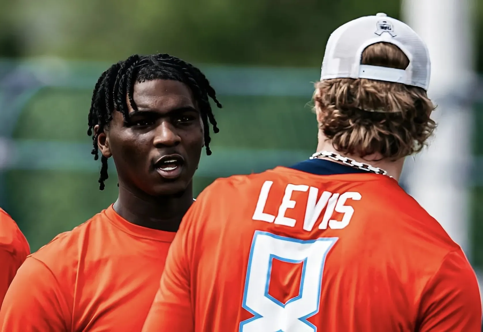 Titans' Brian Callahan addresses how Will Levis is handling addition of Cam Ward