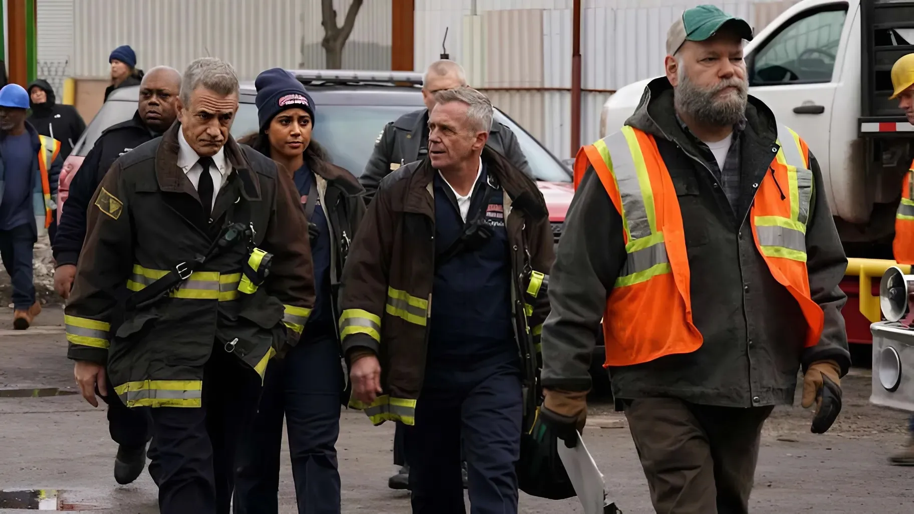 "Somebody Is Going To Have To Go" Chicago Fire Producer Discusses Herrmann's Chances Of Being Firehouse 51 Chief With Pascal Around
