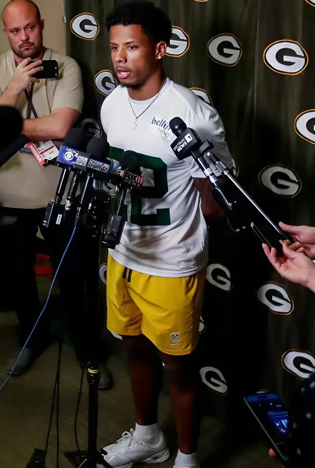Packers’ Matthew Golden reacts to signing rookie contract