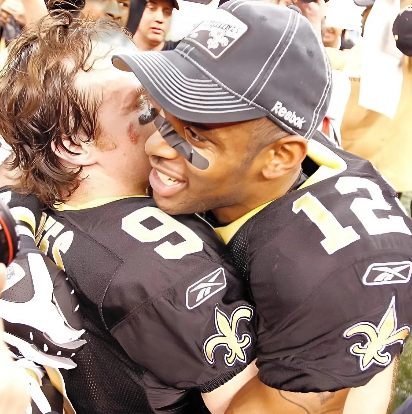 The five receivers who caught the most touchdown passes from Drew Brees, including Michael Thomas and all-time TE