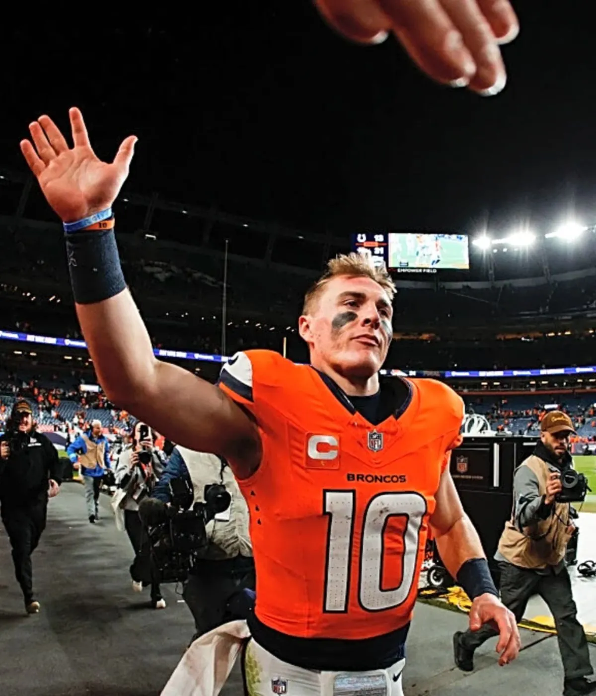 Bo Nix is already helping his rookies in ways we see MVPs help theirs during the long offseason