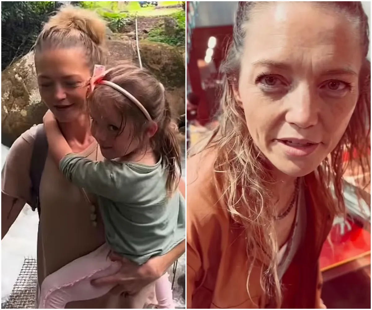 S Club 7 star Hannah Spearritt gives a glimpse at her new life in Costa Rica living as a 'prepper and survivalist' with her two kids after quitting the UK - suong
