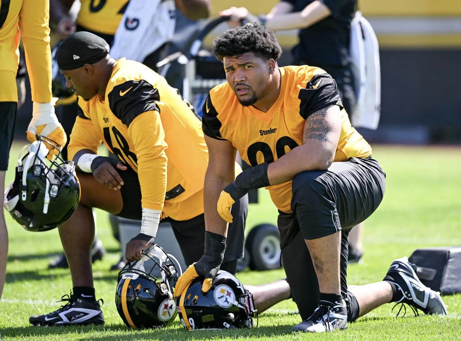 Cam Heyward just got hilariously roasted by a Steelers rookie