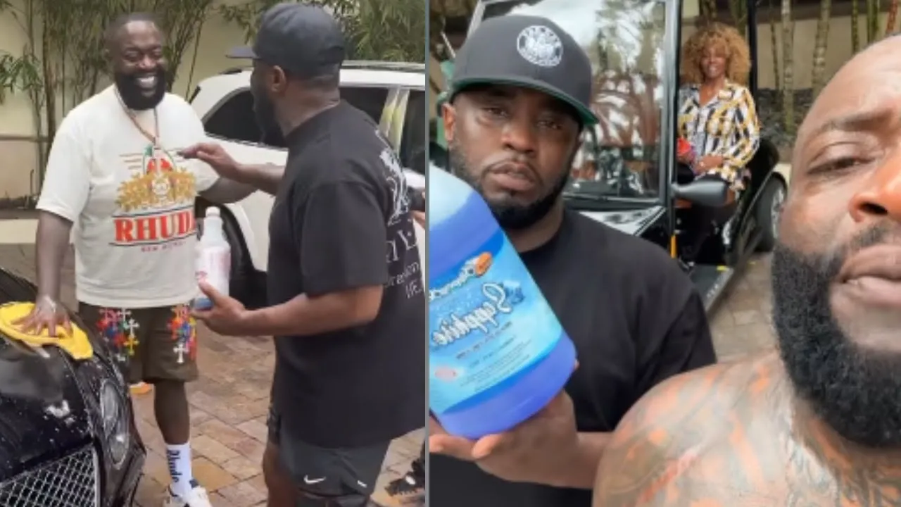 Rick Ross: ‘I’m a farmer, self-made rich and own a car collection of more than 500 cars, so there’s nothing to be shy about when Diddy and I wash our own cars’