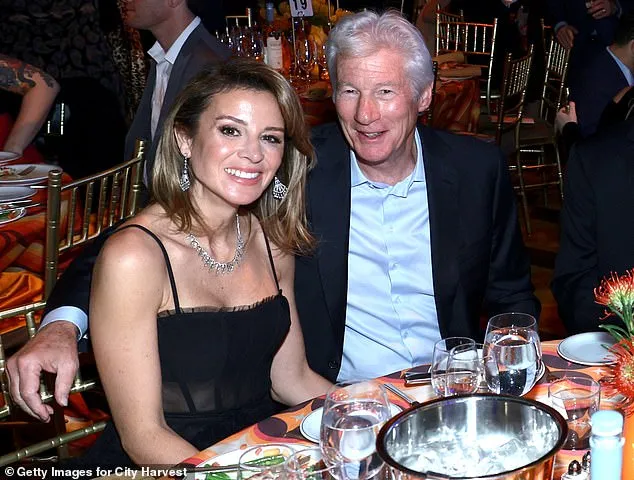 Richard Gere, 74, looks sharp for date night with stunning wife Alejandra Silva, 41, at 2024 City Harvest Gala in NYC
