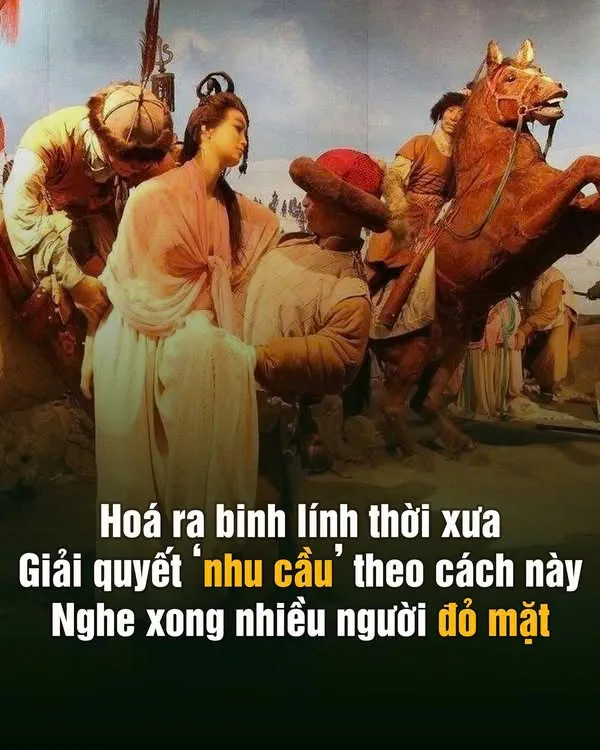 Binh lính thời xưa giải quyết "nhu cầu" theo cách đặc biệt, nhiều người đến nay vẫn không tin
