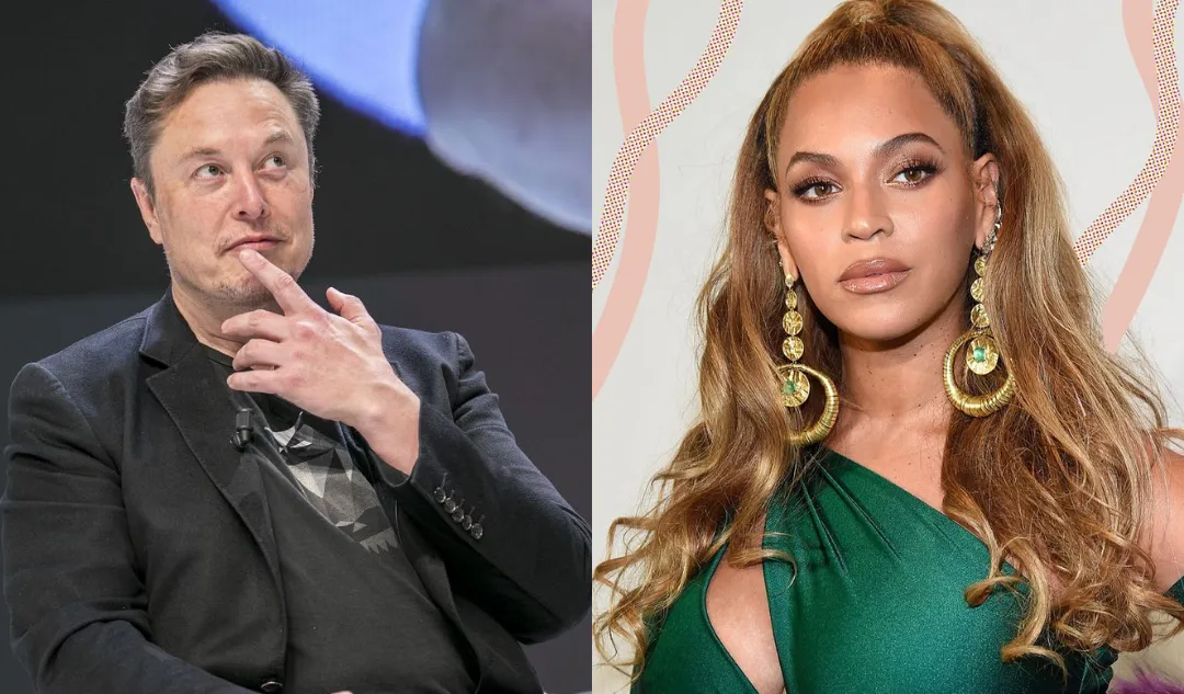 Elon Musk took a jab at Beyoncé, but she fired back with a witty response that's now going viral across US social media!