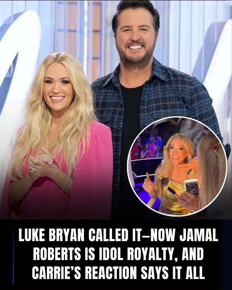Luke Bryan Called It—Now Jamal Roberts Is Idol Royalty, and Carrie’s Reaction Says It All