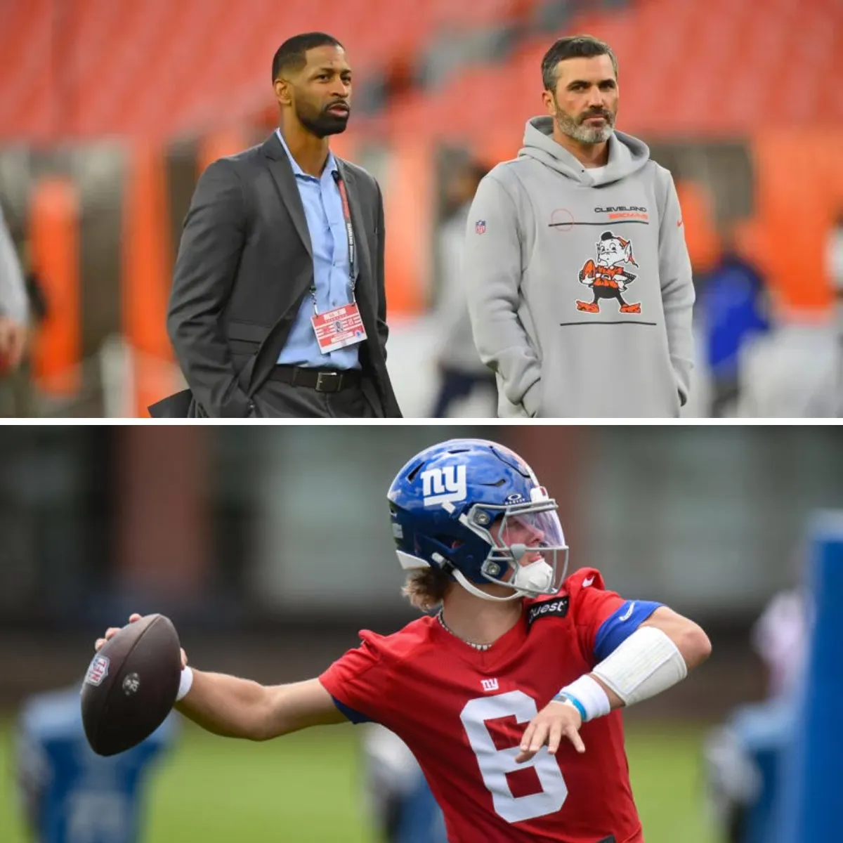 Rumor has it the Browns were interested in moving back into the first round for this QB