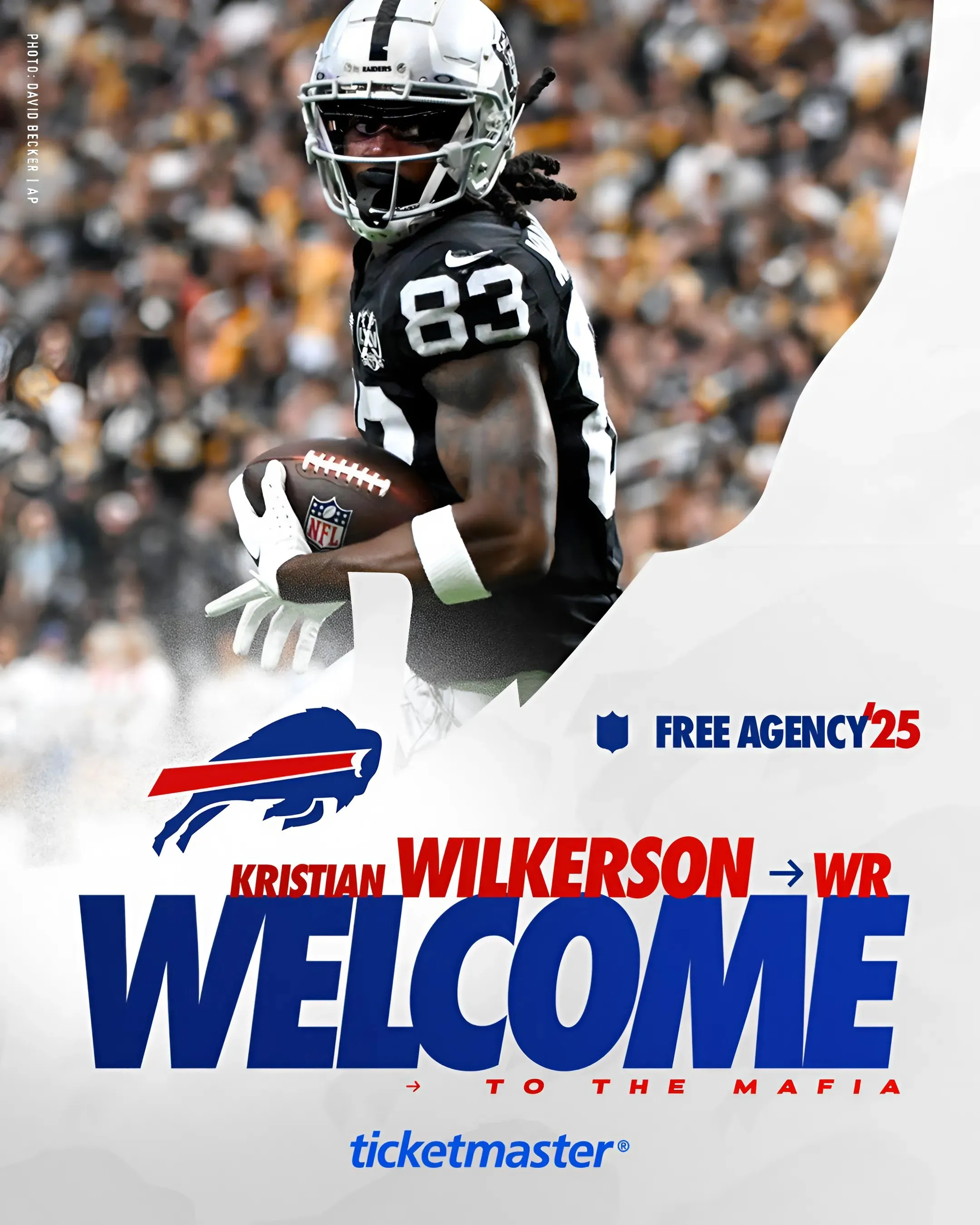 Bills Sign Another Veteran Receiver as Minicamp Nears