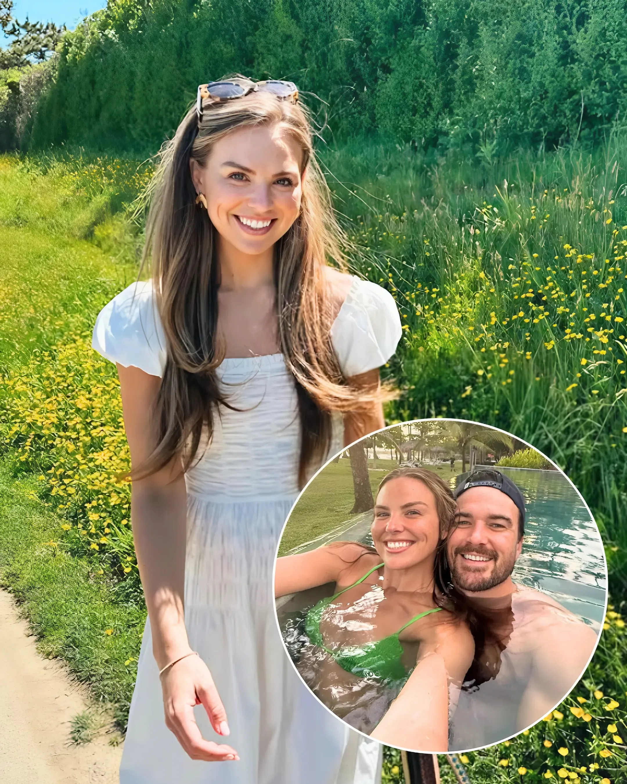 Hannah Brown’s Fiancé Adam Woolard Joins Her in Paradise: ‘Bring Your Fiancé to Work Day’