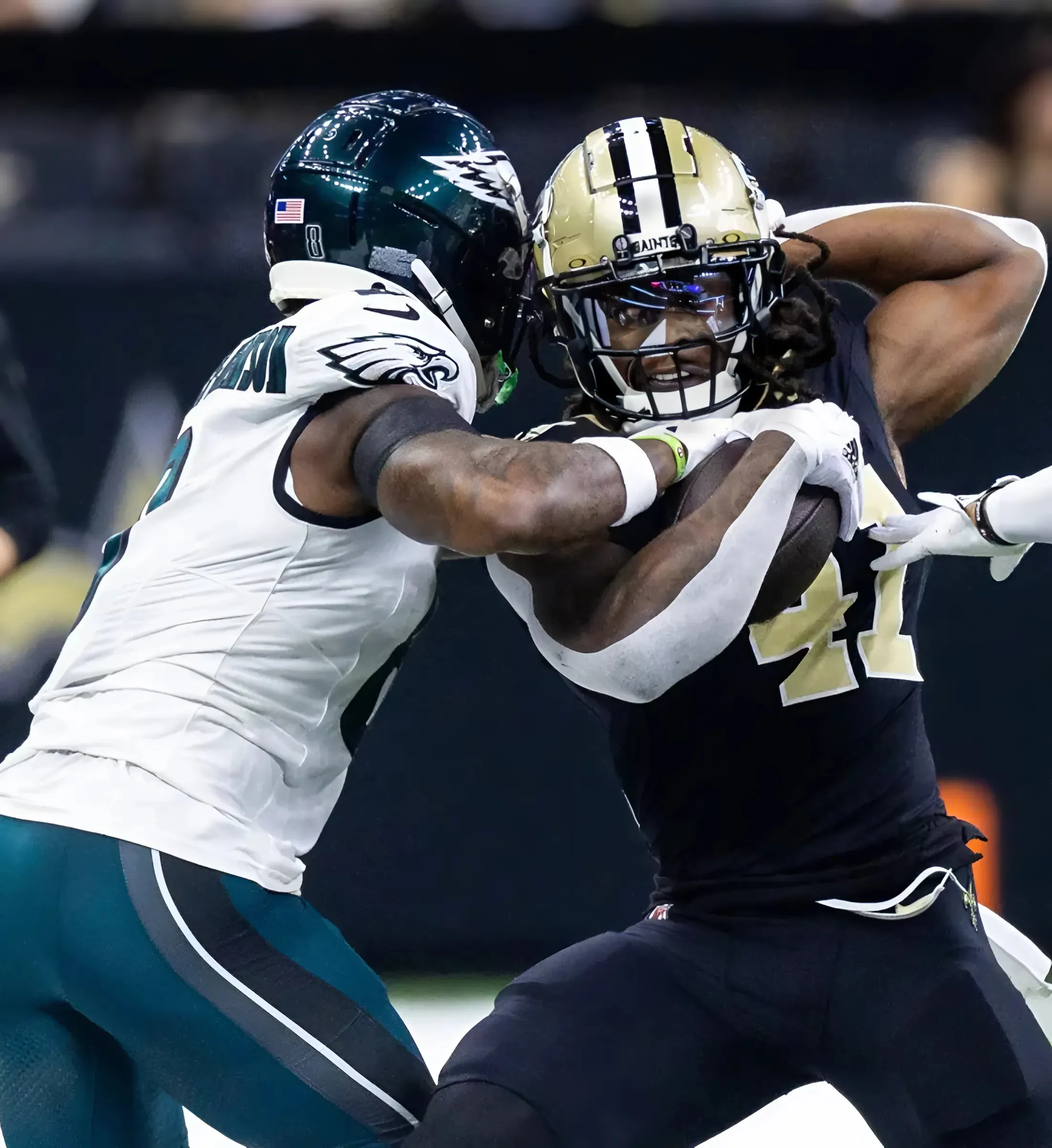 Saints passed one of the deciding votes to save the Eagles' tush push