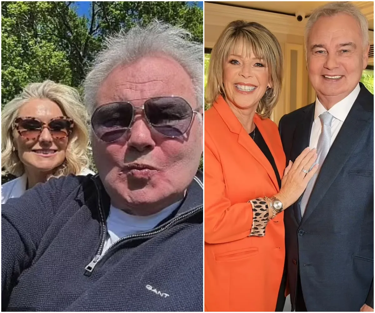 Spotted! Eamonn Holmes’ glamorous girlfriend Katie Alexander flashes sparkling diamond ring on that finger – just hours after going Instagram official with TV host following split from Ruth Langsford - suong