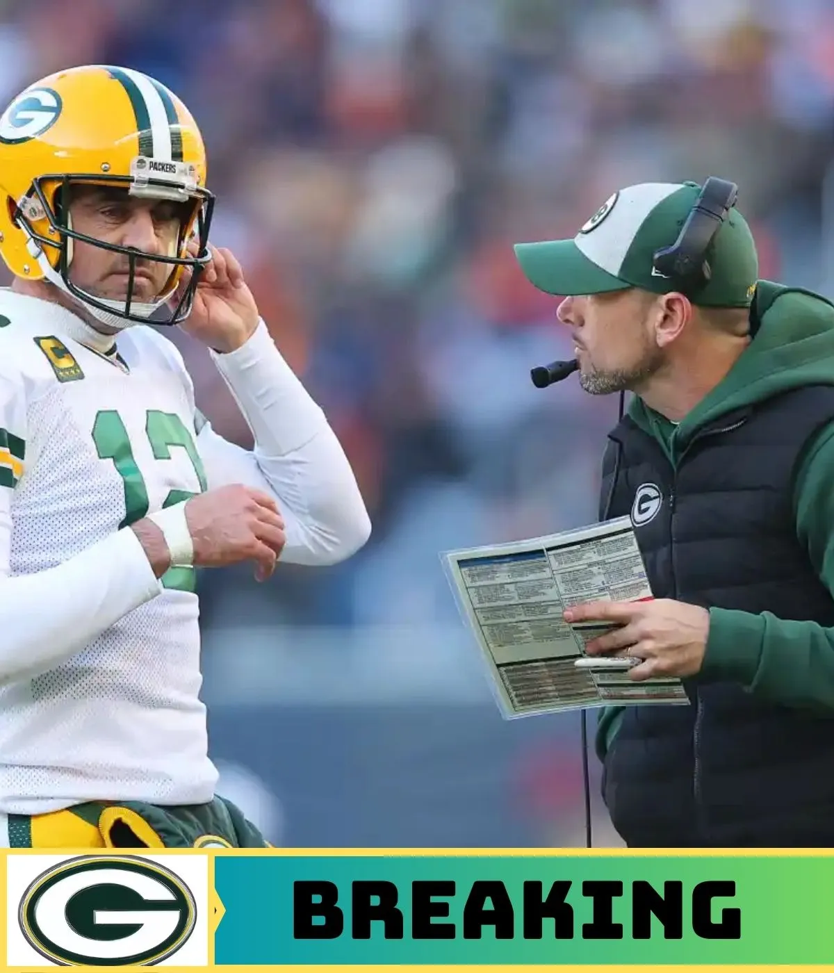 Packers Coach Matt LaFleur Sends Strong Message on Aaron Rodgers’ Future