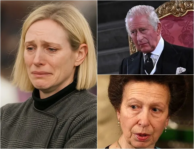 2. JUST 3 MINUTES AGO! Zara Tindall breaks down in tears as she announces Princess Anne has been...