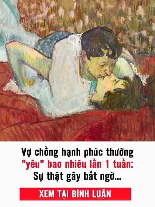 Vợ chồng hạnh phúc thường "yêu" bao nhiêu lần 1 tuần: Sự thật gây bất ngờ