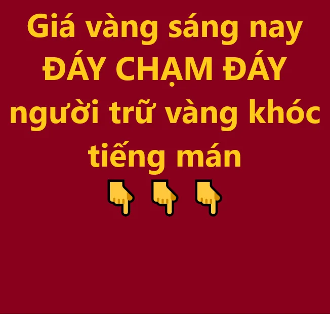 Hàng triệu người đêm qua m:ấ:t ngủ: Vàng tụt giá thế này thì “cái nịt” cũng chẳng còn, nhà đầu tư biết phải làm sao?
