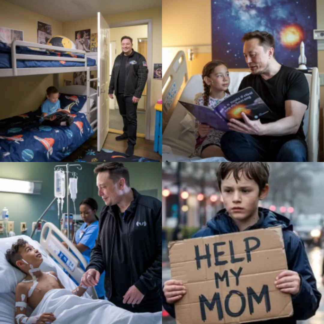 Elon Musk turned an abandoned building into a safe haven for 200 orphans. This young dreamer now has a bed, books, and a future—thanks to Musk’s kindness