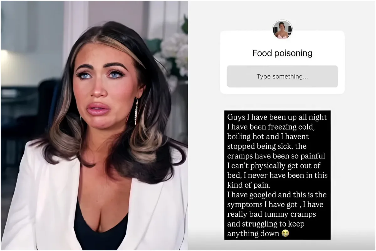 Amy Childs reveals she's 'never been in so much pain and can't get out of bed' as she's struck down with mystery illness after shocking two stone weight loss ngocc