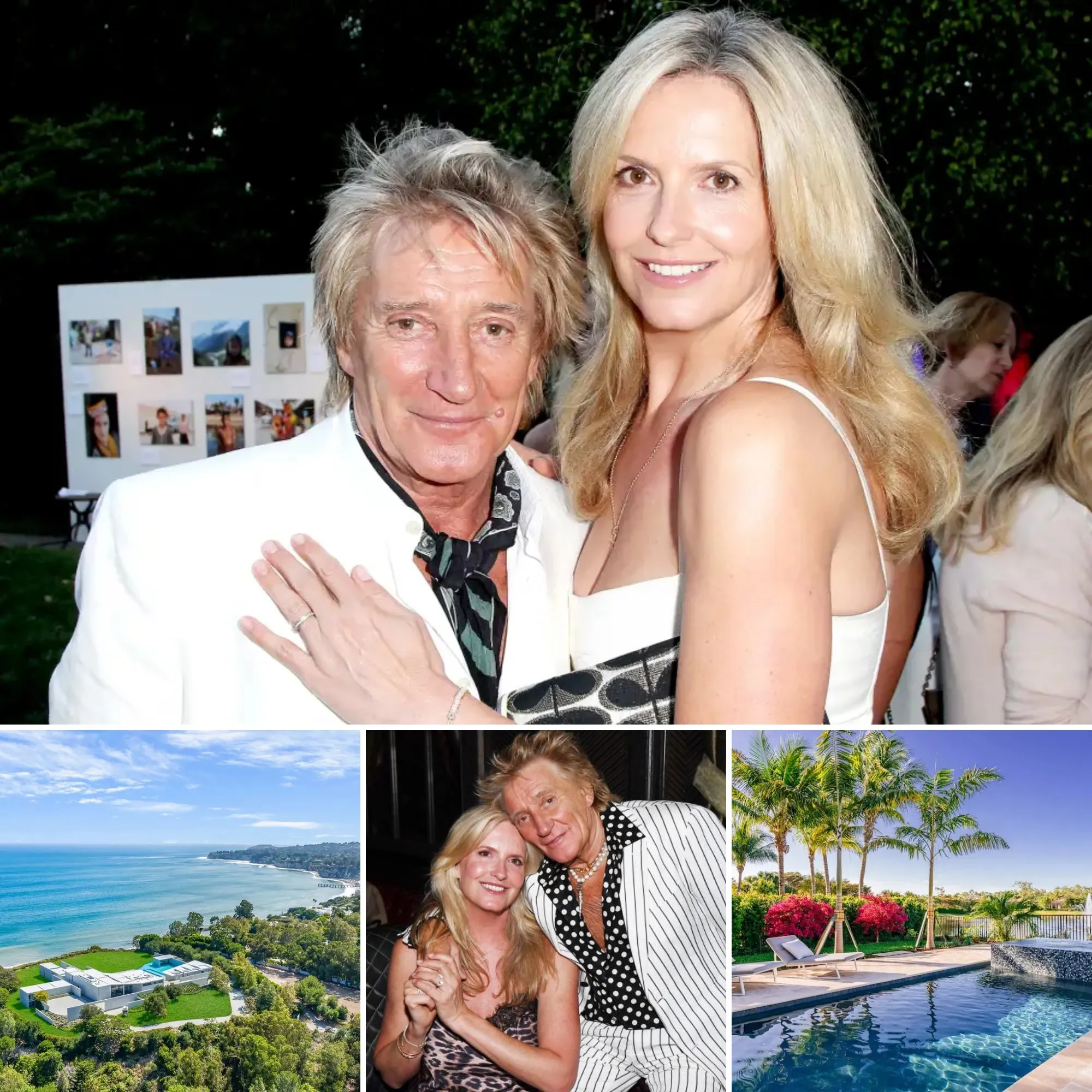 Rod Stewart, 75, recently showed his love for wife Penny, 49, by gifting her a Hawaiian mansion to celebrate their 20-year relationship