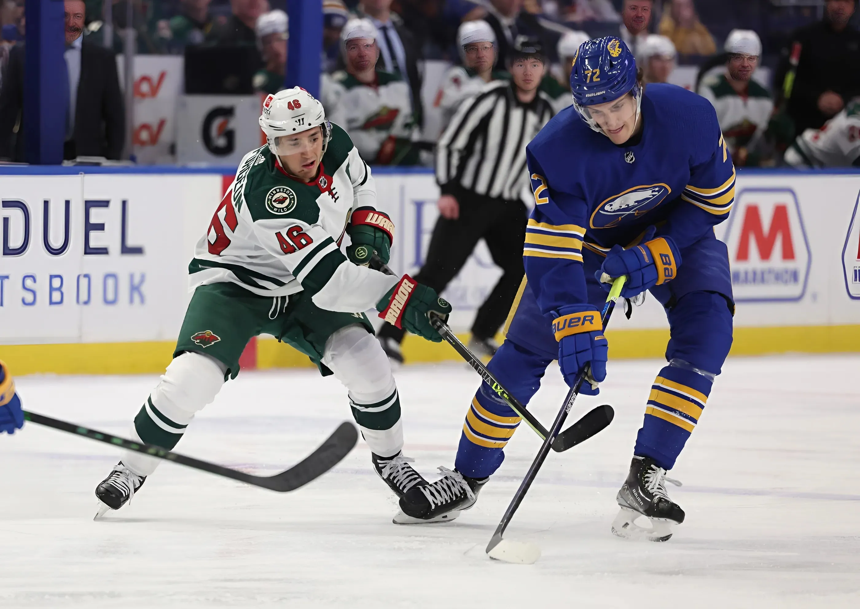 The Buffalo Sabres Won't Be the Wild's Savior At Center