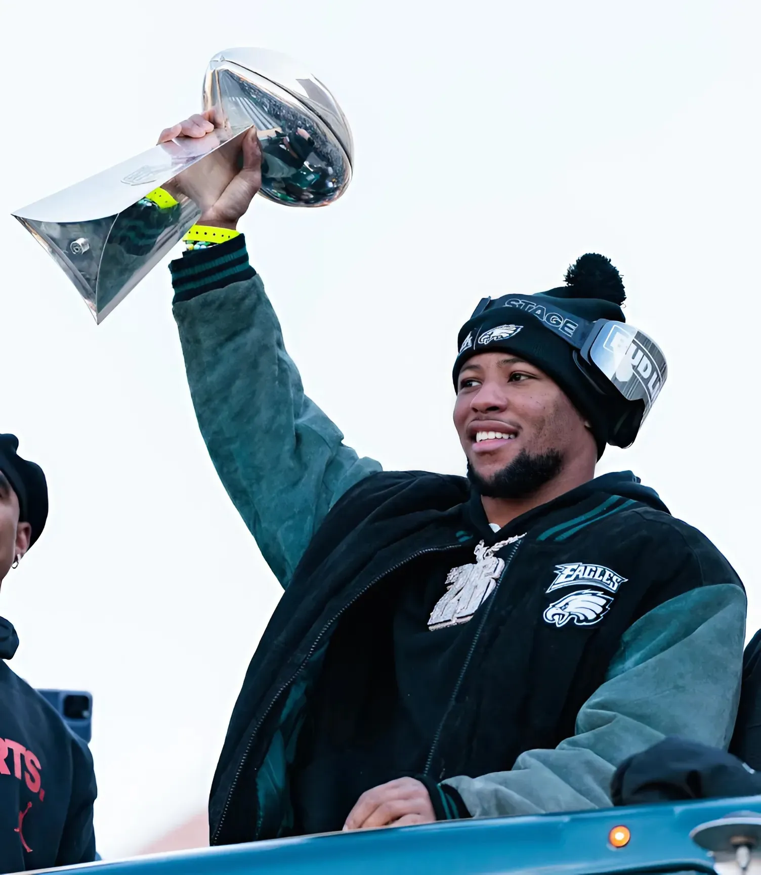 Saquon Barkley Hijacks Tush Push Question to Call Out NFL Contract System!