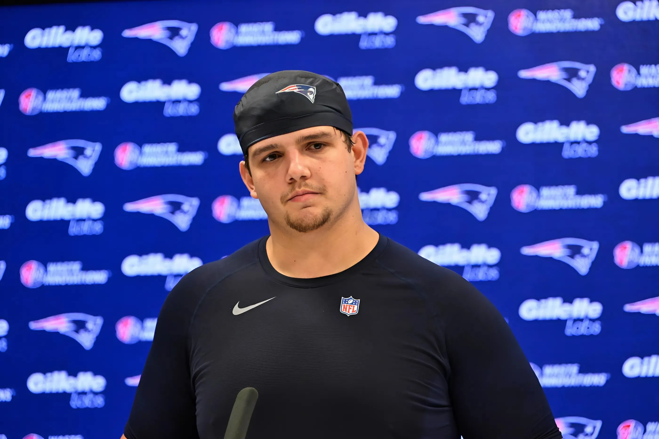 Patriots’ Will Campbell reveals shocking pregame ritual he’s been doing since high school