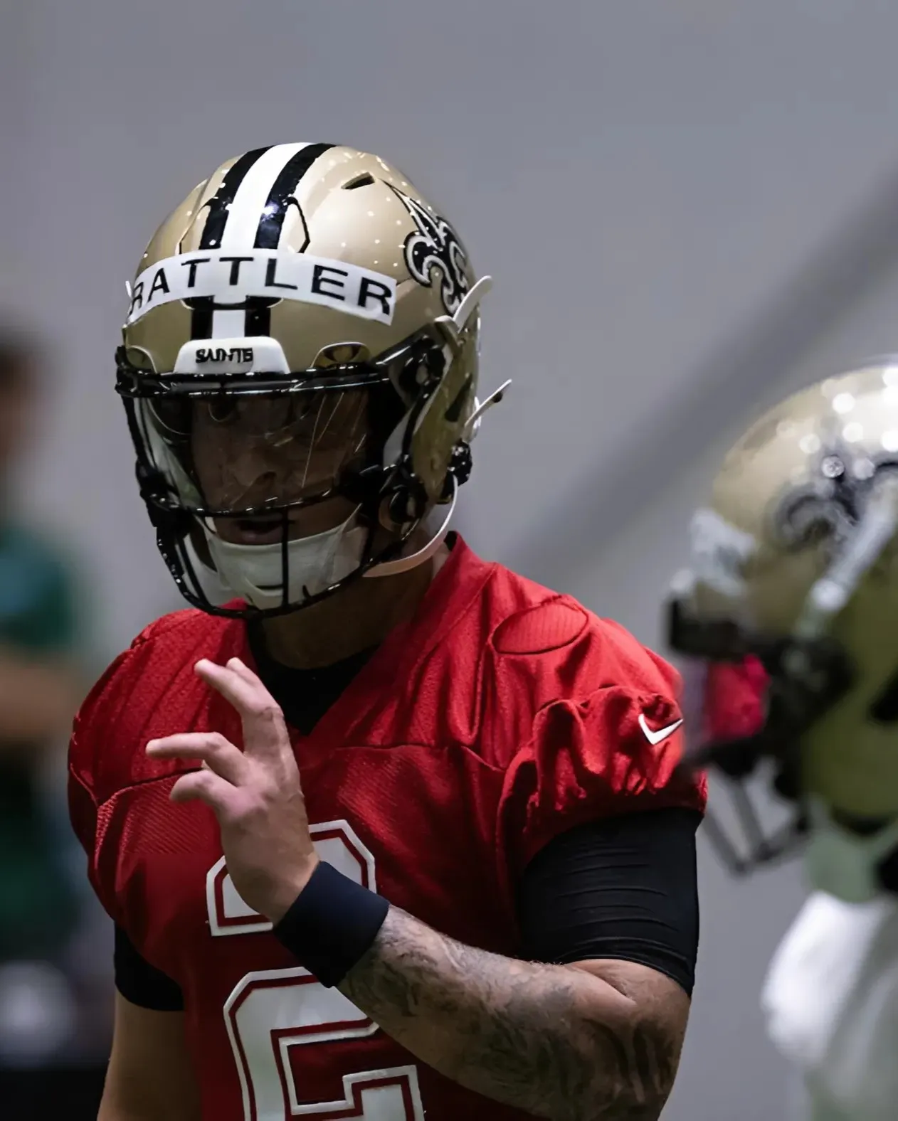 New Orleans Saints Coach Kellen Moore pleased Tush Push still in play
