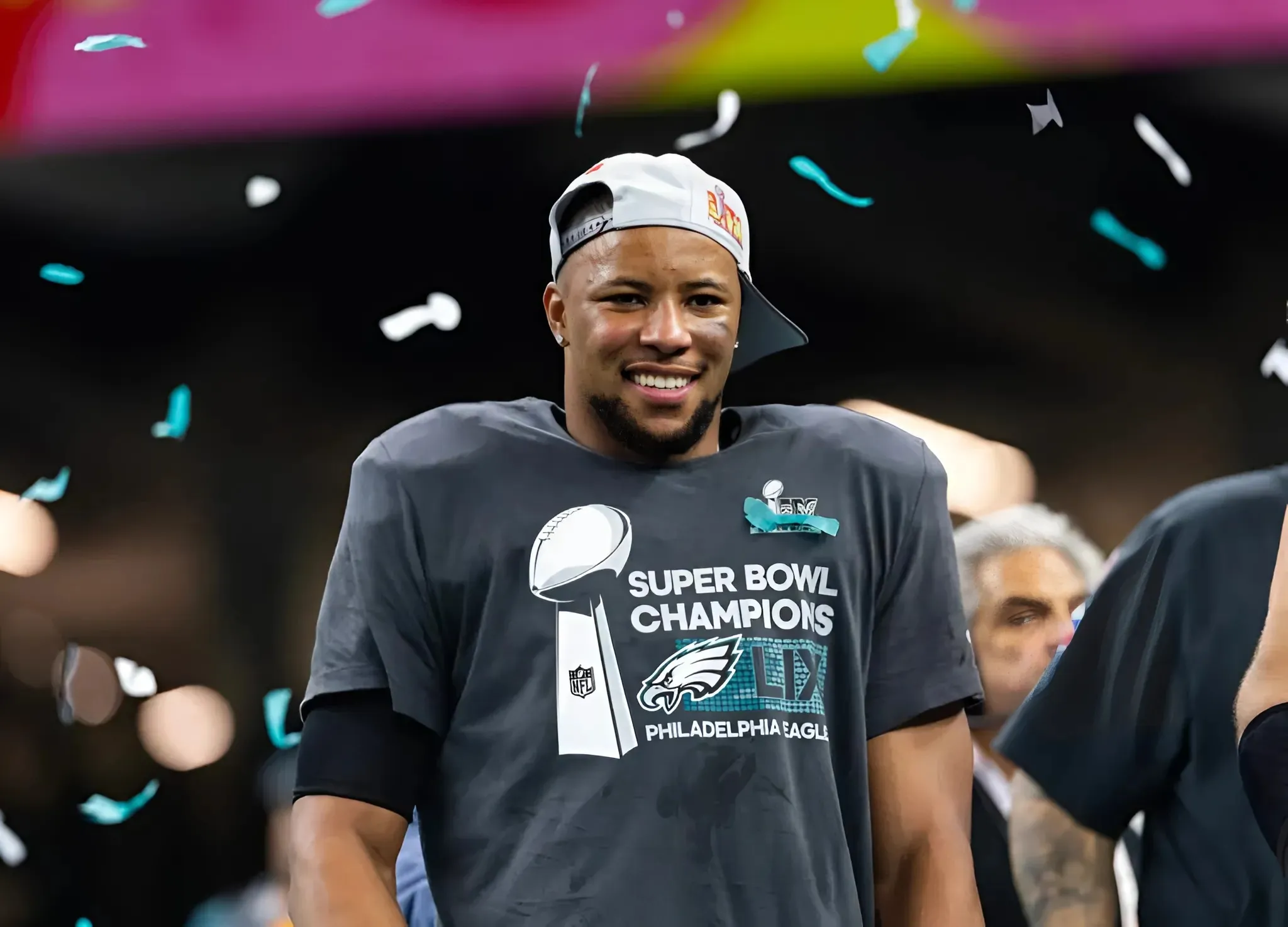 Saquon Barkley takes 3-word shot at Eagles' Tush Push adversaries