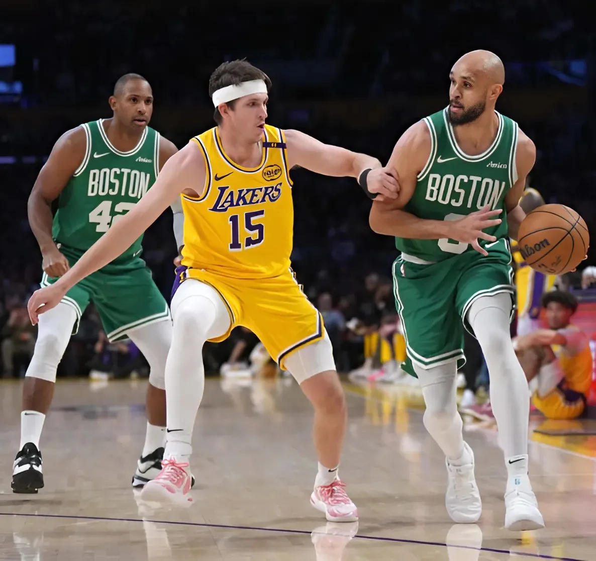 Lakers Land Derrick White in Blockbuster Trade Pitch