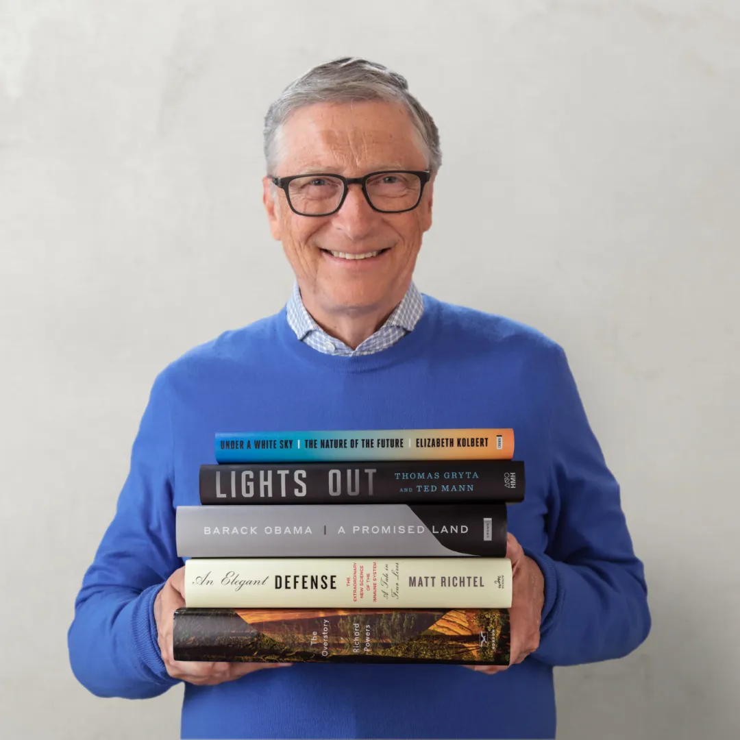 Bill Gates reveals 5 books that made him a billionaire