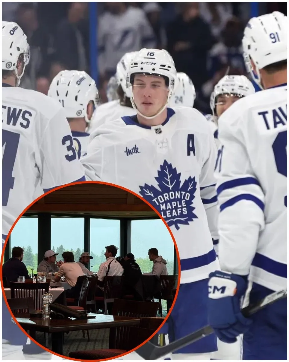Recent Photograph of Leafs' Marner, Tavares, Matthews Going Viral for Ridiculous Reason