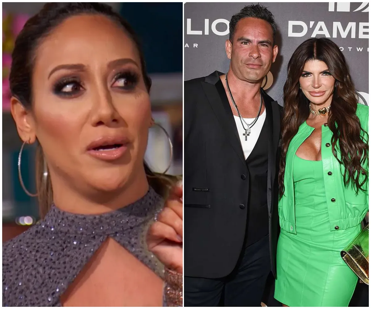 'He called her LOVE' Melissa Gorga drops BOMBSHELL cheating claims against Teresa Giudice's husband Luis Ruelas – as leaked texts and $1.7M 'hush money' demand from mistress’s family send RHONJ into chaos - suong