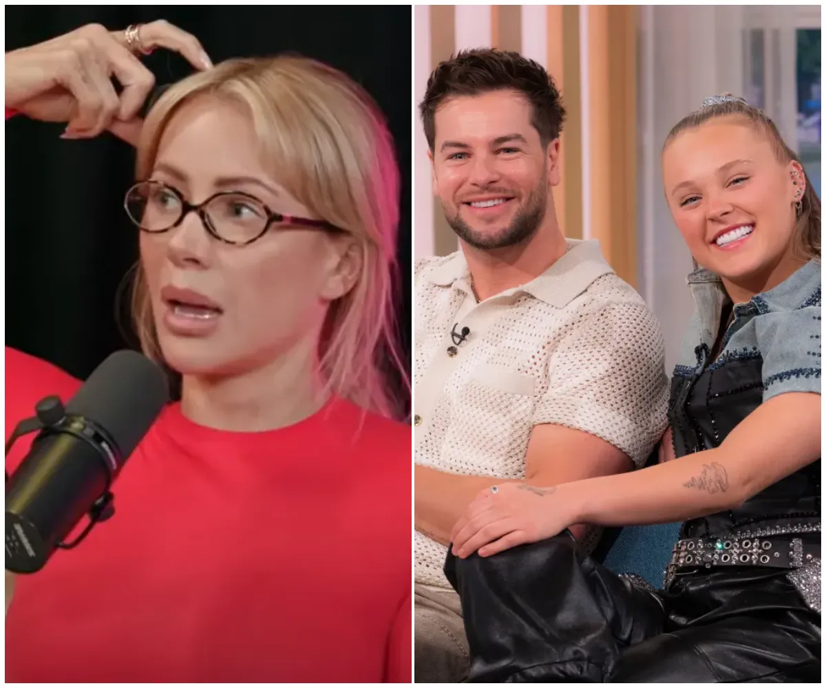 'He’s only with her because she’s famous!' Olivia Attwood throws major shade at ex Chris Hughes over his VERY cosy relationship with JoJo Siwa — and fans think she's not wrong - suong