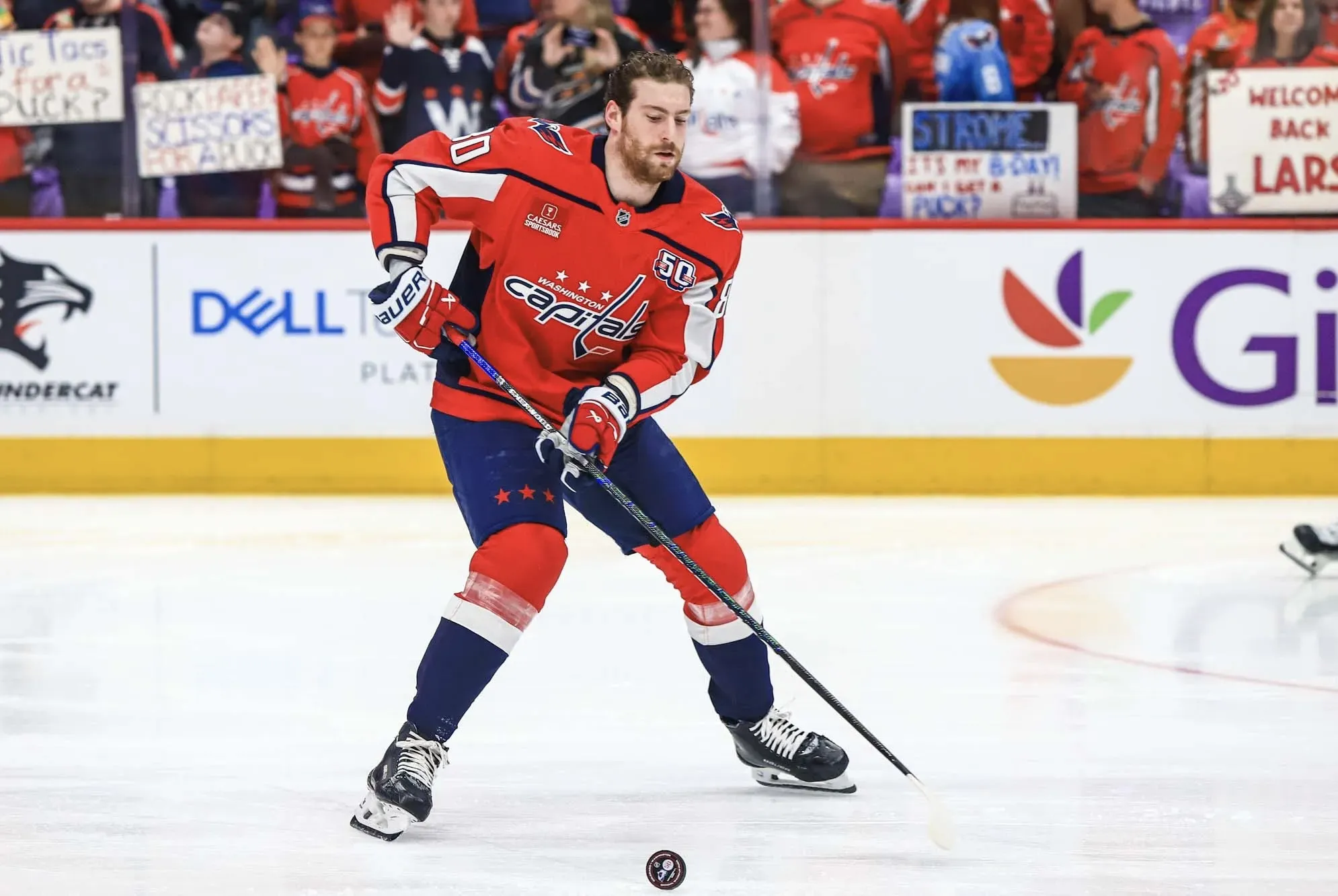 Pierre-Luc Dubois says his first season with the Capitals was ‘the most fun I’ve had playing hockey’