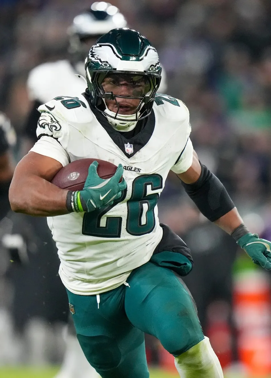 Saquon Barkley takes 3-word shot at Eagles' Tush Push adversaries