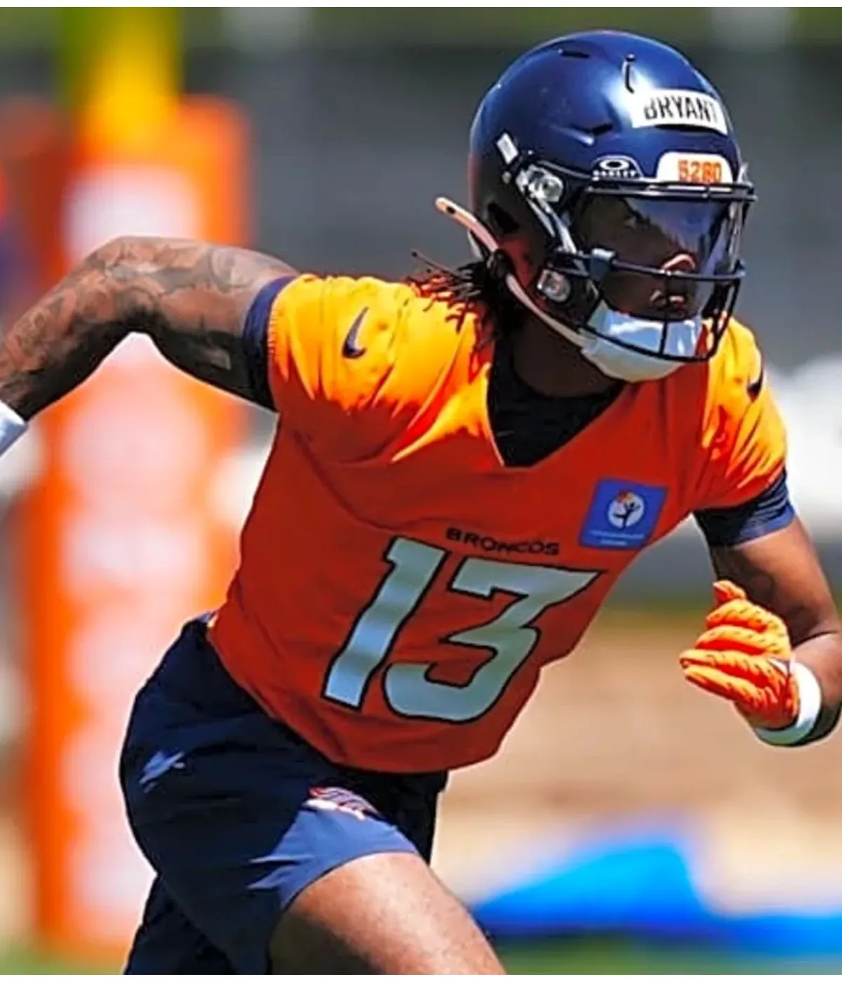 Broncos' Rookie WR Pat Bryant Sounds Off on Impressive Rep vs. Jahdae Barron