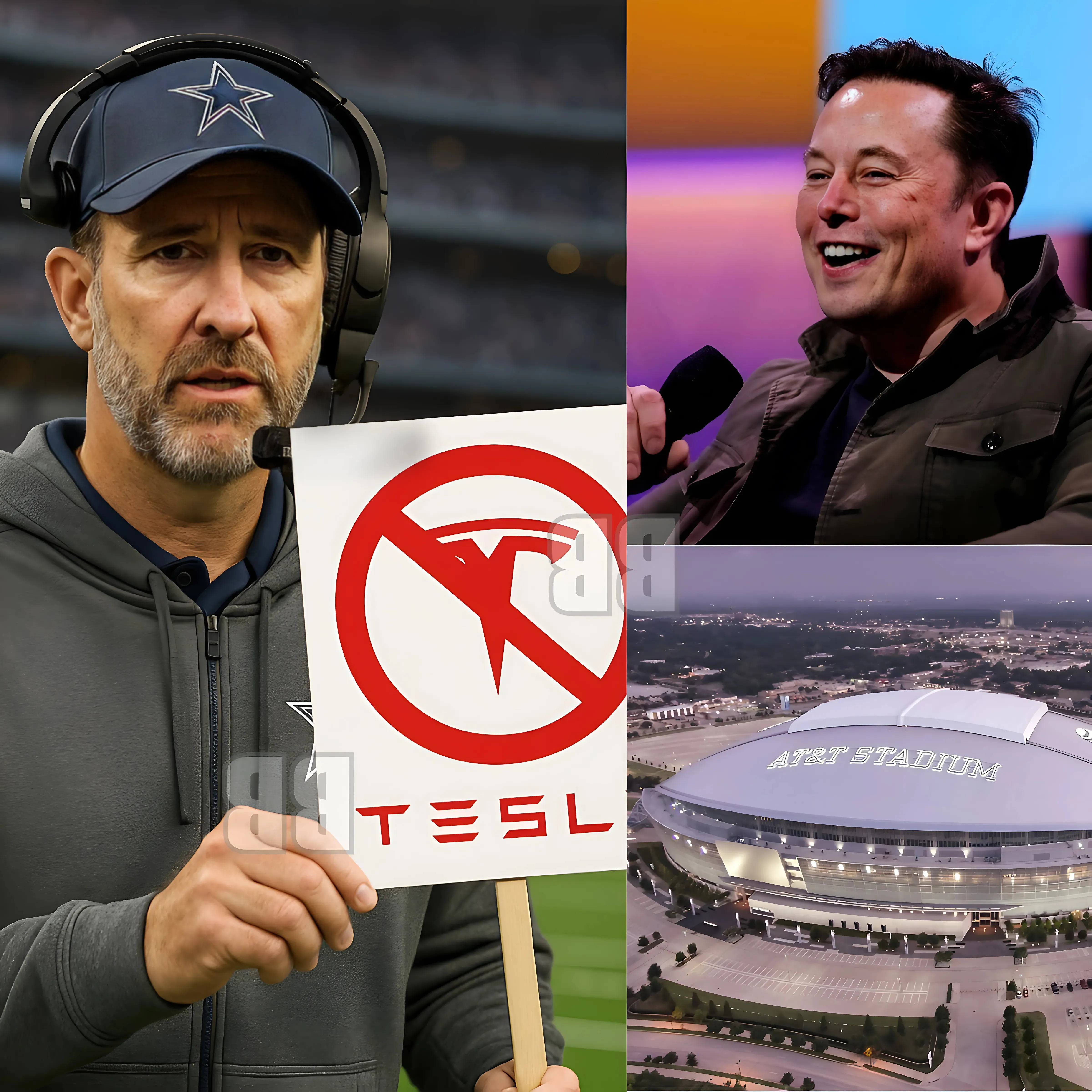 BREAKING: Elon Musk angrily claims he could buy the team and fire head coach Brian Schottenheimer, after the coach declared: “Skip Tesla, Cowboys will never advertise with Elon Musk…”