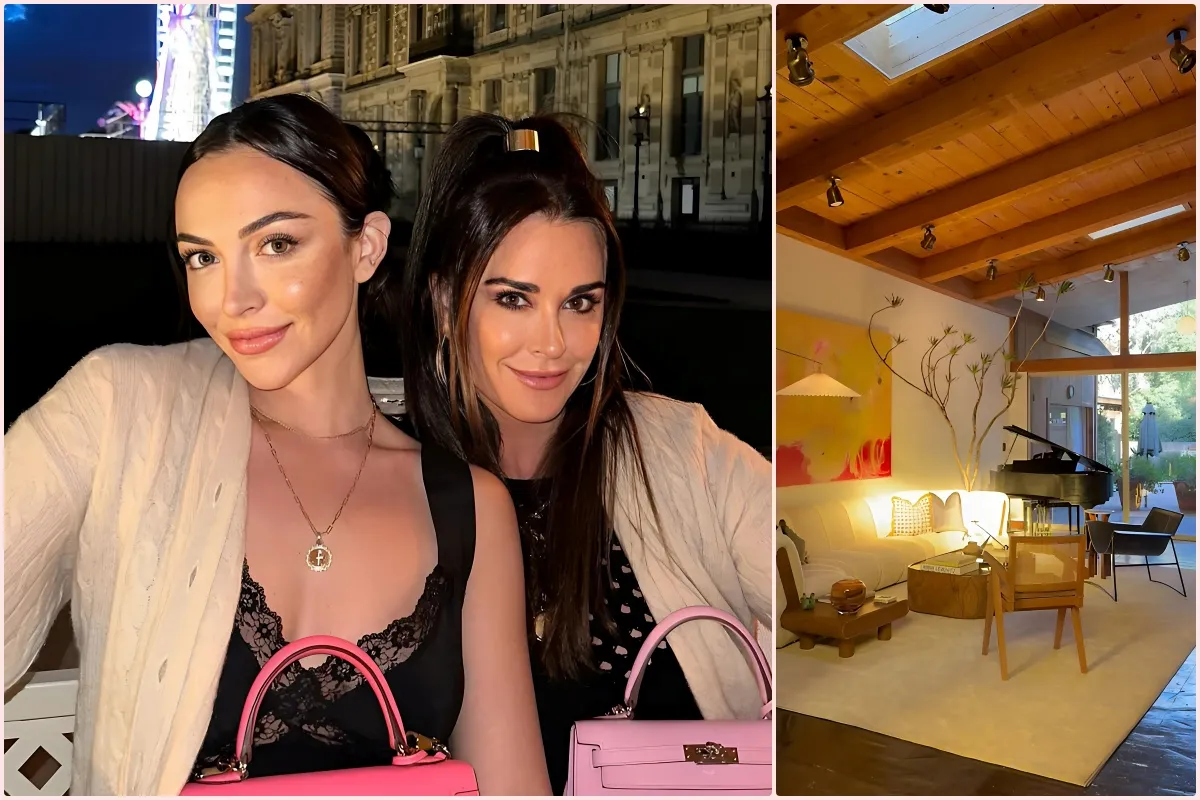Inside RHOBH Star Kyle Richards' Daughter Farrah Brittany's Lavish $3.2M Los Angeles Home: A Peek into the Stunning Mid-Century Living Room Creating Buzz Among Bravo Stars - lulu