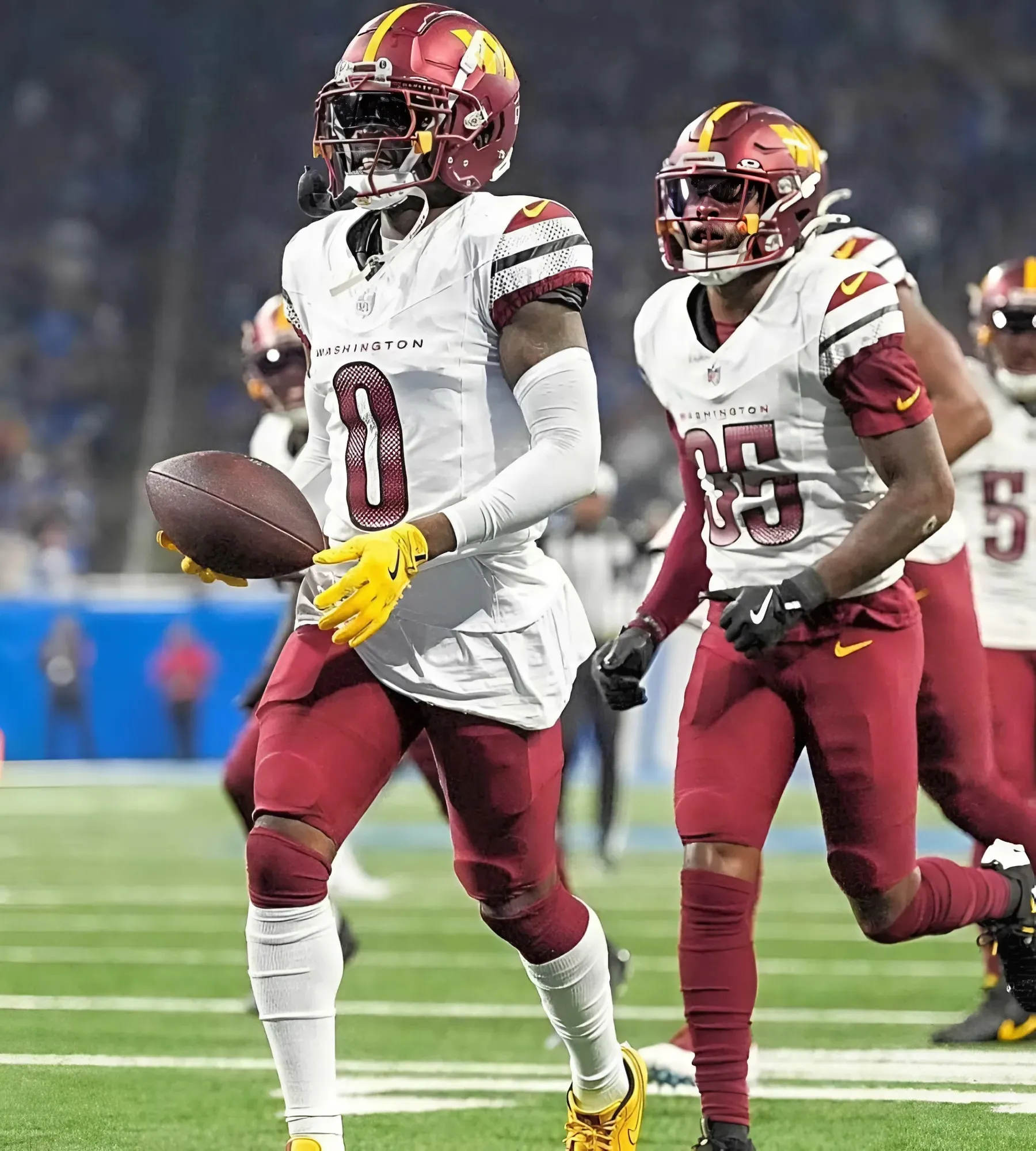 Mike Sainristil pranks Commanders teammates with ‘goodnight’ phone call