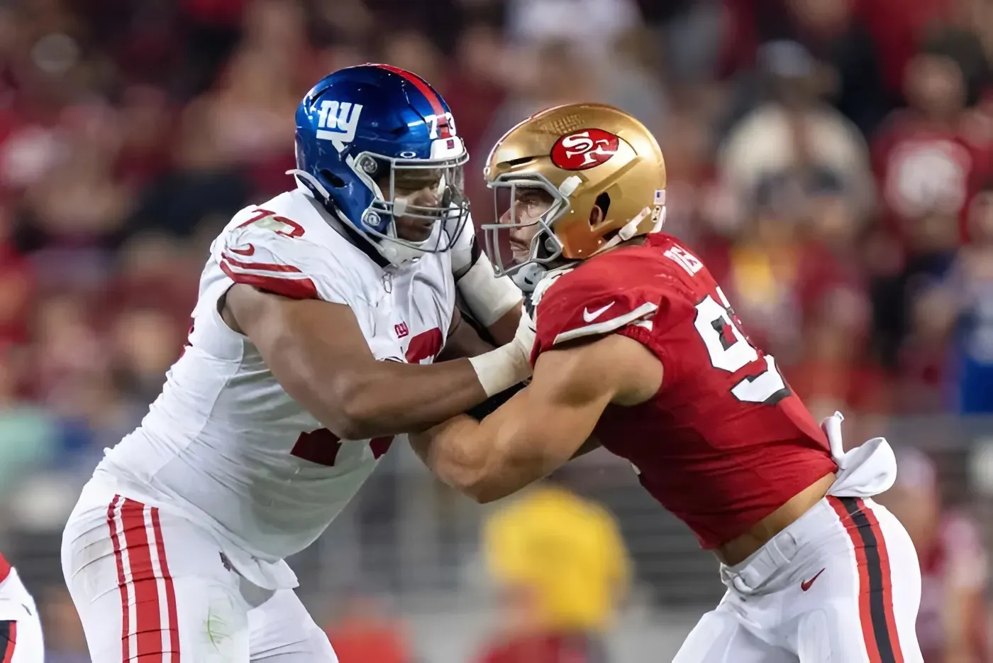 Giants are making former first round pick change positions in a Hail Mary attempt to help save his career in New York