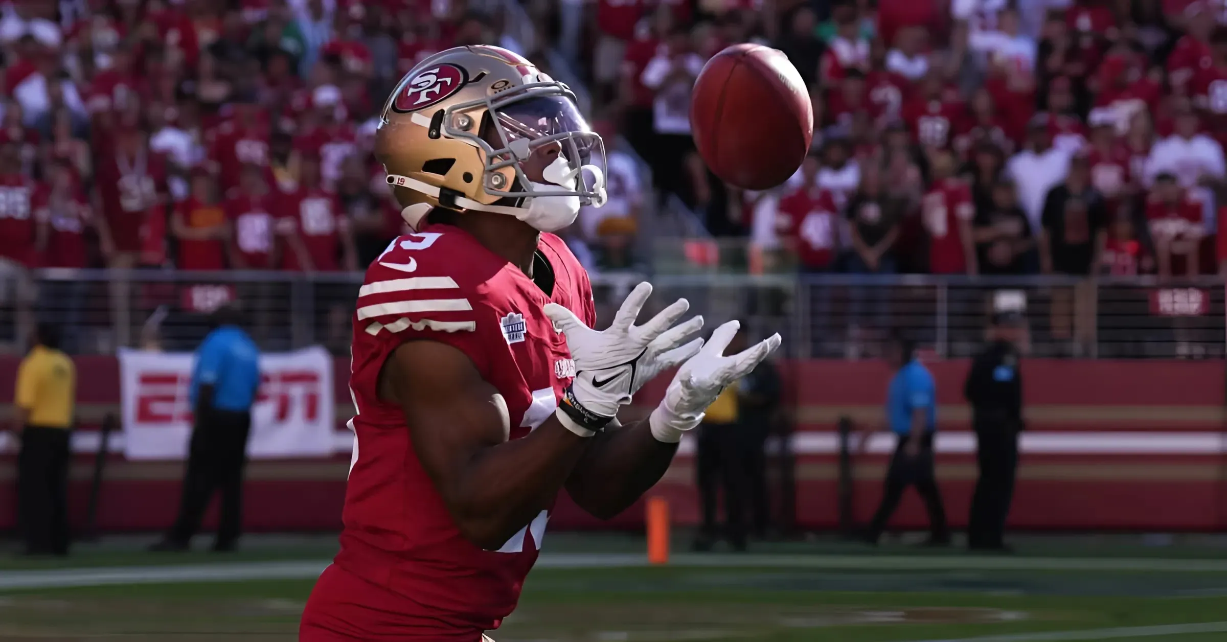 San Francisco 49ers Weapon Has Bulked Up According to George Kittle
